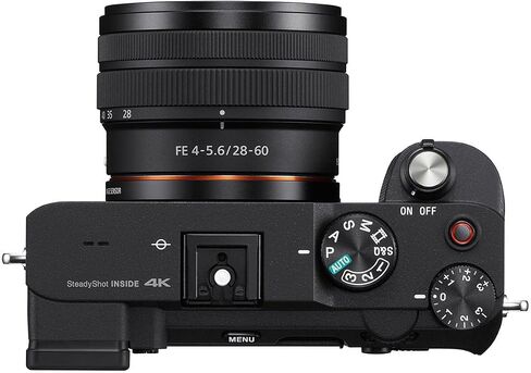 Sony Alpha 7C Full-Frame Compact Mirrorless Camera Kit - Black (ILCE7CL/B) in Kuwait
