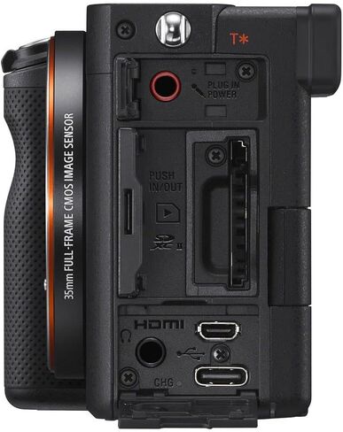 Sony Alpha 7C Full-Frame Compact Mirrorless Camera Kit - Black (ILCE7CL/B) in Kuwait