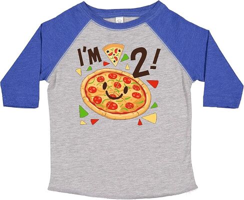 inktastic Im 2 Pizza Birthday Party Toddler T-Shirt in Kuwait