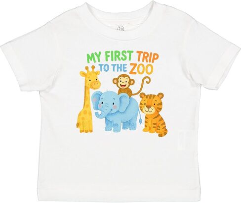 inktastic First Zoo Trip Baby T-Shirt in Kuwait