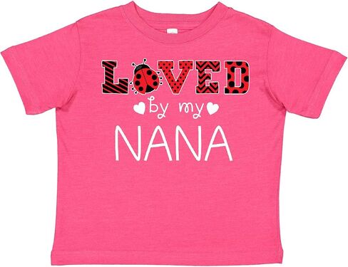 inktastic Loved By My Nana- Cute Ladybug Toddler T-Shirt in Kuwait