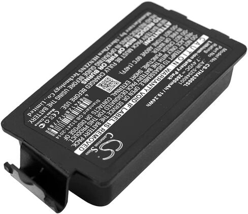 2600mAh Replacement Battery for TSC Alpha 3R A3R-52048001 (7.4V) in Kuwait