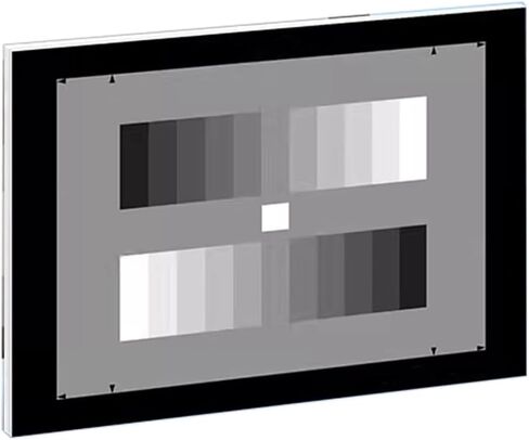 Color Calibration Test Card, Color Calibration Test Chart, 11 Phase Standard Grayscale Test, Improve Image Clarity and Contrast, for Digital Photo and Video, Photography Accessories in Kuwait