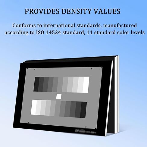 Color Calibration Test Card, Color Calibration Test Chart, 11 Phase Standard Grayscale Test, Improve Image Clarity and Contrast, for Digital Photo and Video, Photography Accessories in Kuwait