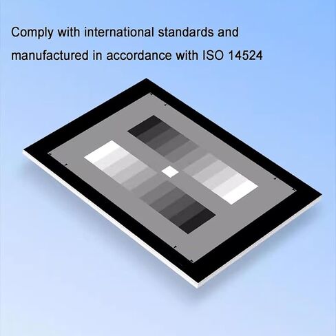 Color Calibration Test Card, Color Calibration Test Chart, 11 Phase Standard Grayscale Test, Improve Image Clarity and Contrast, for Digital Photo and Video, Photography Accessories in Kuwait
