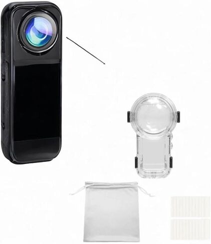 Pc Dive Shell Waterproof 60m for X5 | transparent clear lens, stainless steel buttons, silicone sealing rings, lightweight design in Saudi Arabia