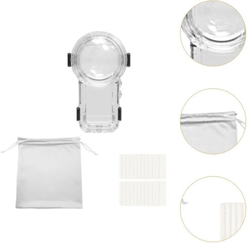 Pc Dive Shell Waterproof 60m for X5 | transparent clear lens, stainless steel buttons, silicone sealing rings, lightweight design in Saudi Arabia