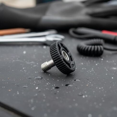 Camera Mount Bracket Waterproof Housing Mounting Screw 1/4 Thread Thumb Bolt Aluminum Alloy Lightweight Compact Connection Suitable for Diving Underwater Photography Travel in Kuwait