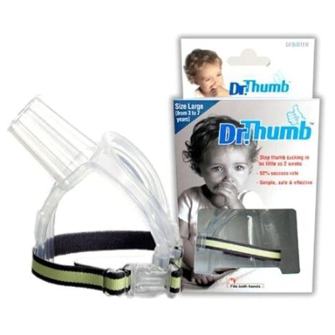 Dr Thumb for Thumb Sucking Prevention and Treatment, Stop Thumb Sucking Today (Large (3-7 years)) in Kuwait