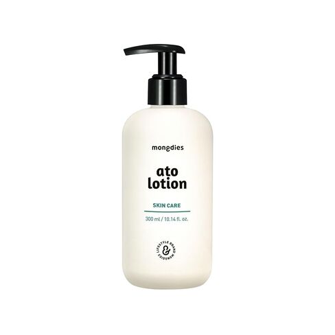 mongdies Baby Ato Lotion | Vegan Daily Moisturizer for Newborns & Kids | 6-Layer Ceramide & Mineral-Rich Glacier Water | pH Balanced, Non-Greasy Relief for Sensitive Skin (10.14 fl. oz) in Kuwait