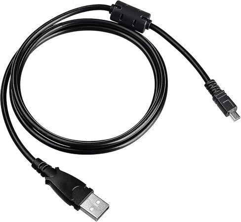 MaxLLTo USB Cable Olympus VG-120 VH-520 VH-510 VH-210, Extra Long 5ft 2in1 USB Data SYNC-Charge Charging Cable Cord for Olympus VG-120 VH-520 VH-510 VH-210 Camera in Kuwait