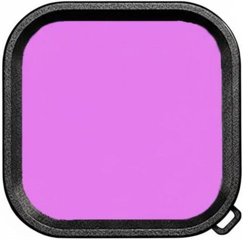 Housing Seawater Resistant Case Cover Housing Shell Frame Pristine Image Lens Acrylic with Color Kit Suitable for Diving Snorkeling, Purple in Kuwait