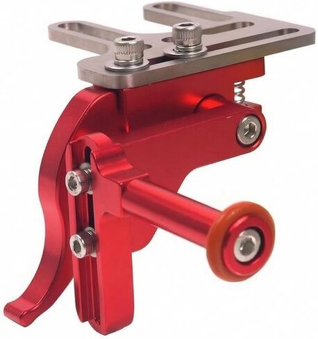 Camera Underwater Housing Shutter Extension Rod Lever Bracket Mount Aluminum Alloy Control Bar with Cylindrical Grip for Stable Diving Suitable for, Red in Kuwait
