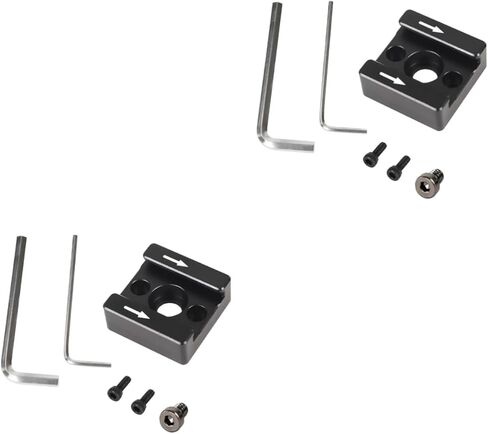 OSALADI 2sets Cold Shoe Mount Adapter Thread Hole for Camera for Mounting Monitors Lights and Microphones Easy Installation Compatible Standard Cold Shoe Accessories in Kuwait