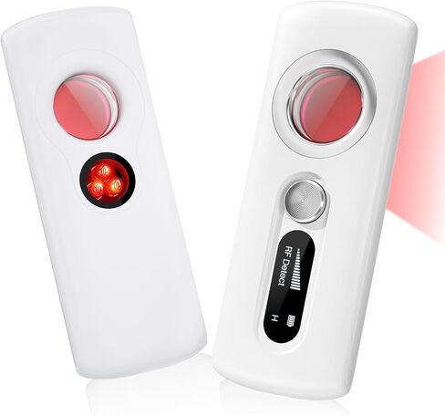 Hidden Camera Detectors with Screen, Only for Travel in Hotel | High-sensitivity Sensor, 3 Adjustable Sensitivity, Rechargeable, Shake Alarm, Anti-Spy Camera Finder for Privacy Protection in Saudi Arabia