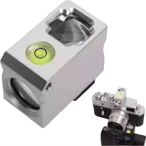 Optical Viewfinder for Low Angle Shooting, External Cold Shoe Mount for Precise Framing and Enhanced Camera Experience (Black) in Kuwait