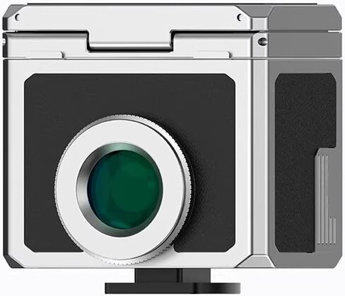 Optical Viewfinder for Cameras, 28mm Focal Length, External Viewfinder with 35/50 Frame Lines, Cold Shoe Mount for Accurate Framing (Black) in Saudi Arabia