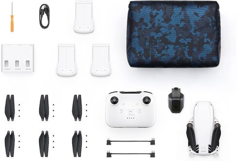 SKYROVER S1 Mini Camera Drone Combo (White) Bundle with Carrying Case and Accs | Drone Combo, Carrying Case, Accs in Kuwait