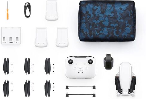 SKYROVER S1 Mini Camera Drone Combo (White) Bundle with Carrying Case and Accs | Drone Combo, Carrying Case, Accs in Kuwait
