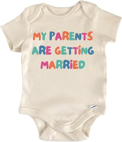 My Parents Are Getting Married - Baby Boy Girl Clothes Bodysuit Funny Cute in Kuwait