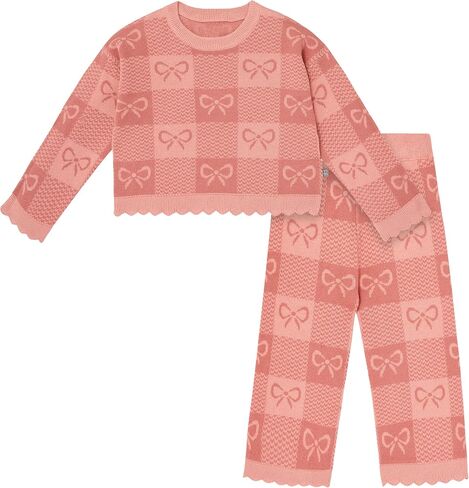 Modern Moments by Gerber Baby Girls Jacquard 2 Piece Sweater Set in Kuwait