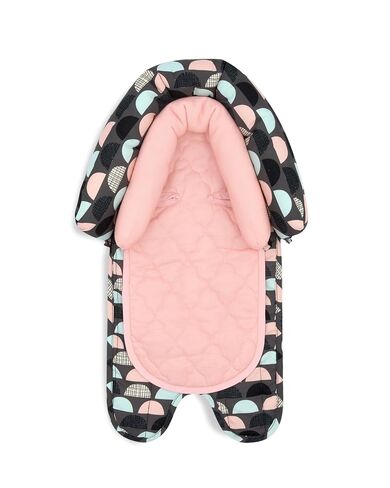 Travel Bug GoldBug Baby & Toddler 2-in-1 Car Seat Head Support - Black in Kuwait