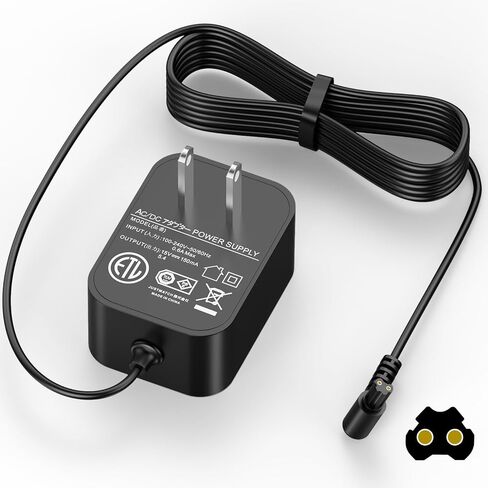 VHBW 15V Charger for Black and Decker S003AQU1500015 90627870 90629039 | 15V150mA Vacuum Power Cord for Black & Decker HHVI315JO42 HFVB315J22 HHVI320JR02 HFVB320J27 Power Supply-6FT in Kuwait