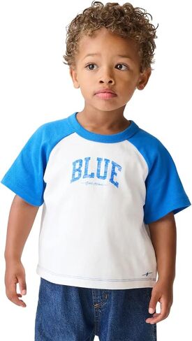Gap Baby Boys' Get Blue Boxy Tee in Kuwait