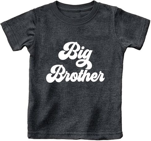 Big Brother Toddler Shirt Promoted to Big Brother Announcement Baby Boy Clothes in Kuwait