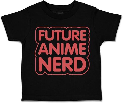 Toddler T-Shirt المستقبل الأنيمي الطالب الذي يذاكر كثيرا الفكاهة مضحك القطن أنيمي الفتى والفتاة ملابس in Kuwait