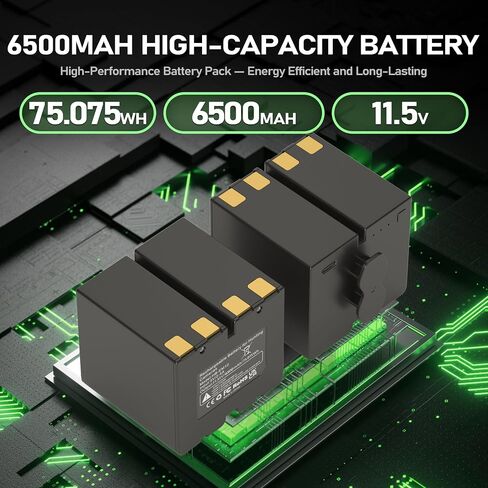 2 Pack Upgrade 6500mAh Battery for Stealth Cam 360 Cameras | for Stealth Cam 360 Max Cartridge Battery Pack,Compatible with 360 Model Cameras Revolver and Revolver Pro (Cable Included) in Kuwait