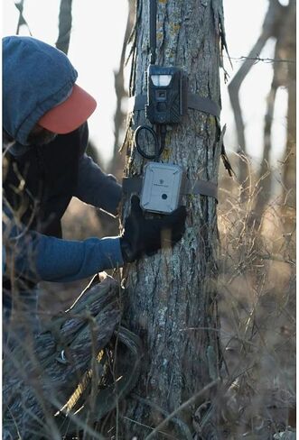 Stealth CAM FieldMAX External Lithium Rechargeable 5000mAh Battery | Locking, w/Trail Cameras w/ 12V Battery Jack, power Cable, smooth Adapters, 4.5mm Jack, cable Included in Kuwait