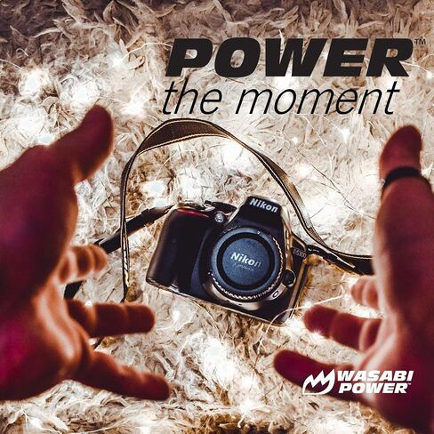 Wasabi Power Battery for Nikon EN-EL14, EN-EL14a and Nikon Coolpix P7000, P7100, P7700, P7800, D3100, D3200, D3300, D5100, D5200, D5300, Df in Kuwait