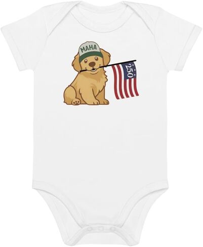 MAHA™ America 250 Organic Cotton Onesie in Kuwait