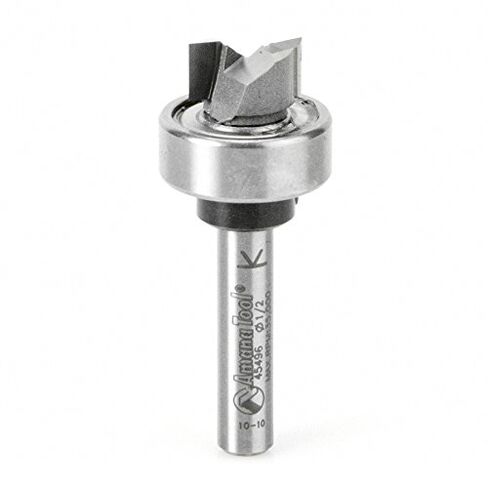 Amana Tool - 45495 Carbide Tipped Flush Trim Plunge Template 5/16 Dia x 3/4 x 1/4" Sha in Kuwait