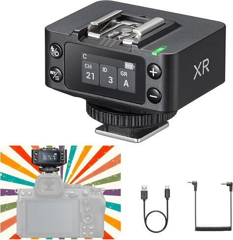 Godox XRS TTL Wireless Flash Receiver for Sony, 2.4G HSS Trigger for HVL-F60M/F60RM2, Sync with X3/X3Pro, 32 Channels Shutter Release, Built-in Battery in Kuwait