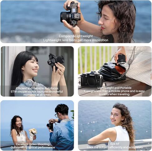 VILTROX 40mm F2.5 f/2.5 FE-Mount Full Frame for Sony, Auto Focus STM Lightweight Prime Lens for Sony E-Mount Cameras A7C A7SIII A7lll A7RIII A7IV A7RIV A9 A1 FX3 A7RV ZVE1 A7CR A7CII A93 A6700 A6600 in Kuwait