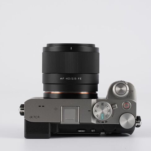 VILTROX 40mm F2.5 f/2.5 FE-Mount Full Frame for Sony, Auto Focus STM Lightweight Prime Lens for Sony E-Mount Cameras A7C A7SIII A7lll A7RIII A7IV A7RIV A9 A1 FX3 A7RV ZVE1 A7CR A7CII A93 A6700 A6600 in Kuwait