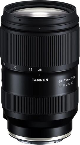 Tamron 28-75mm f/2.8 Di III VXD G2 Full-Frame Zoom Lens for Sony E-Mount with Tamron 6-Year Warranty, Bundle with 3-Section Aluminum Tripod & Cleaning Kit in Kuwait