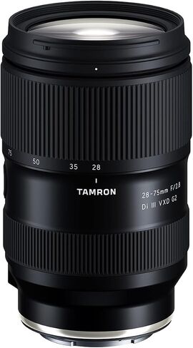 Tamron 28-75mm f/2.8 Di III VXD G2 Full-Frame Zoom Lens for Sony E-Mount with Tamron 6-Year Warranty, Bundle with 3-Section Aluminum Tripod & Cleaning Kit in Kuwait