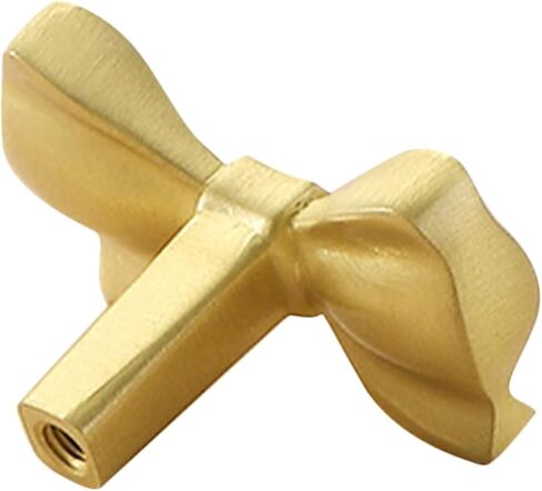 Gold Bow Drawer Pulls Elegant Bow-Shaped Knobs for Dresser and Cabinet Decorative Hardware for Vintage Furniture Complete for Stylish Home Decor in Kuwait