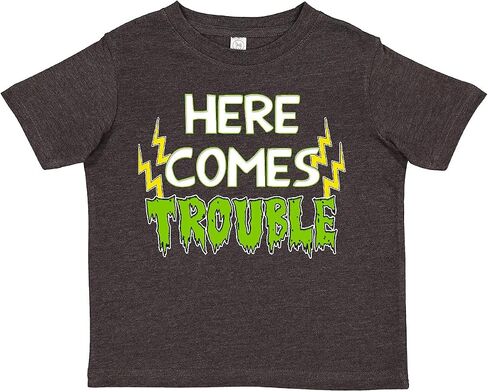 inktastic Here Comes Trouble Toddler T-Shirt in Kuwait