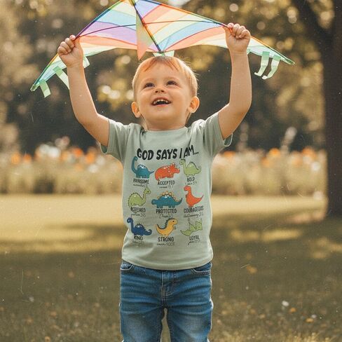 Toddler Little Boy Summer Dinosaur Clothes Funny Letter T Shirt Tops 1-5T | Little Boy Summer Dinosaur T Shirt Toddler Boy Funny Summer Short Sleeve Graphic Tee Tops 1T 2T 3T 4T 5T in Kuwait