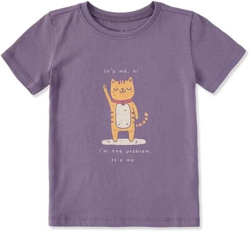 Life is Good. Toddler Cat I'm the Problem Short Sleeve Crusher Tee in Kuwait