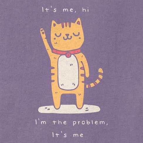 Life is Good. Toddler Cat I'm the Problem Short Sleeve Crusher Tee in Kuwait