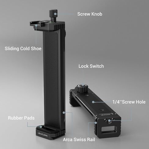 Aluminum Tripod Adapter for iPad Pro 12.9/11 (6.5"-17.3") - Universal Tablet Mount with 1/4" Screw in Kuwait