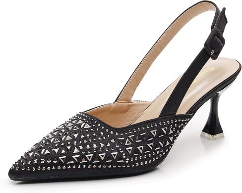VenusCelia Women's Fabulous Lady Sling Back Pump Shoe in Kuwait
