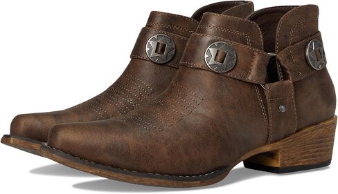 ROPER Womens Ava Harness Snip Toe Casual Boots Ankle Low Heel 1-2" in Kuwait