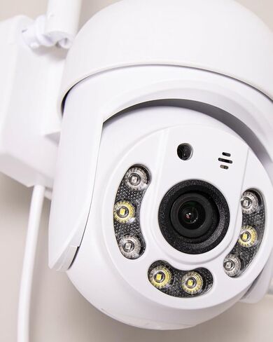 360° Pan Tilt Indoor Security Camera, 1080P High Definition Monitoring Cam, Real Time Two Way Talk, AP Hotspot Offline View WiFi Surveillance Camera (US Plug) in Kuwait