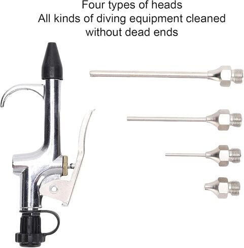 Air Nozzle Aluminum Alloy Dust Cleaning for Diving Photography Gear in Kuwait